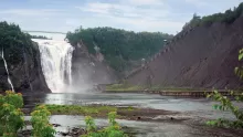 La chute Montmorency - Photo © Office du tourisme de Québec