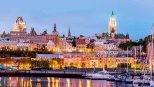 Le Vieux-Port au crépuscule - Photo © Jeff Frenette, Office du tourisme de Québec